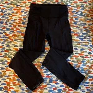 Lululemon leggings, black, size 2